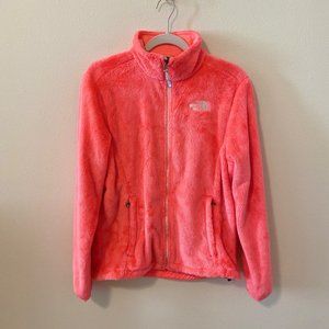 The North Face Osito 2 Glo - Bright Neon Pink Fleece Shell - Women Size Medium